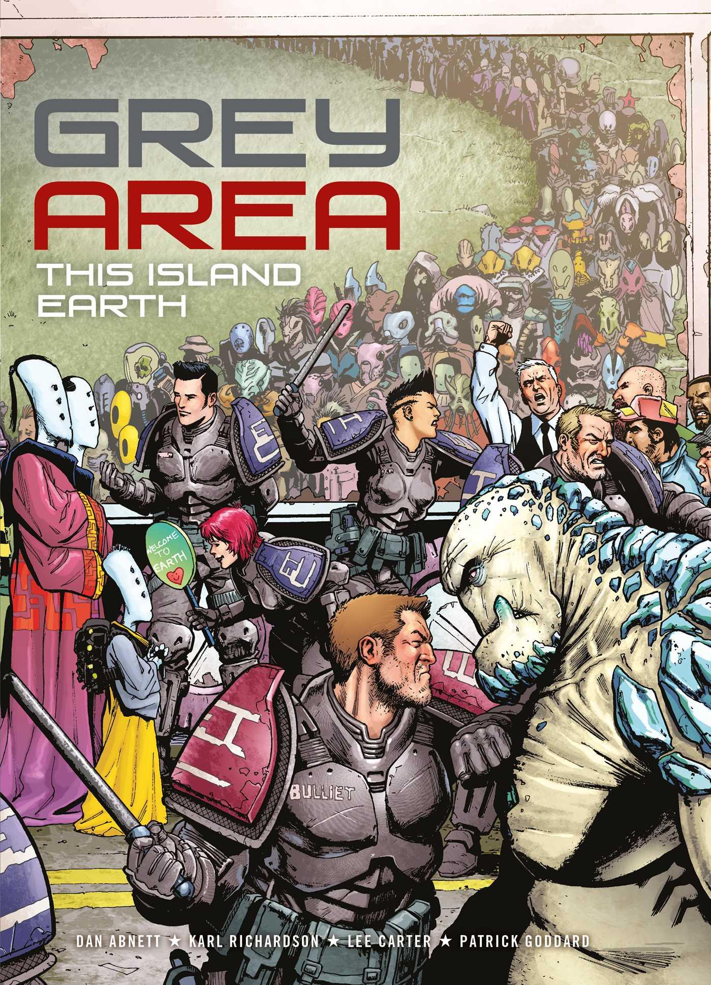 Vorderes Coverbild Grey Area: This Island Earth