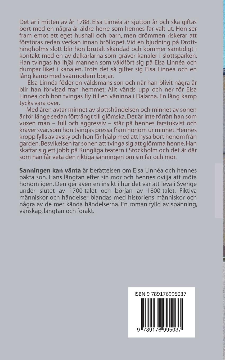 Rückseitencover Sanningen kan vänta