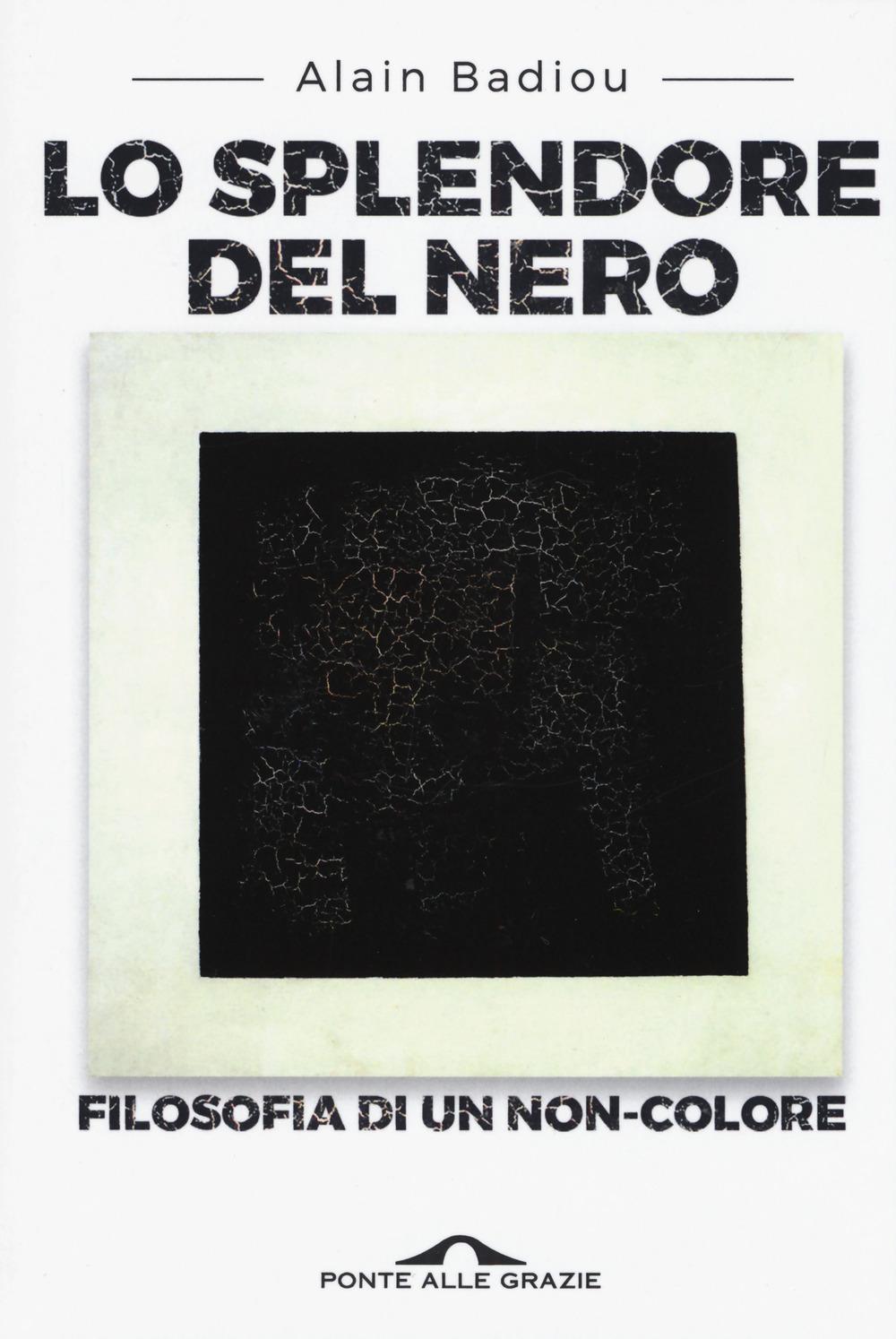 Vorderes Coverbild Lo splendore del nero. Filosofia di un non-colore