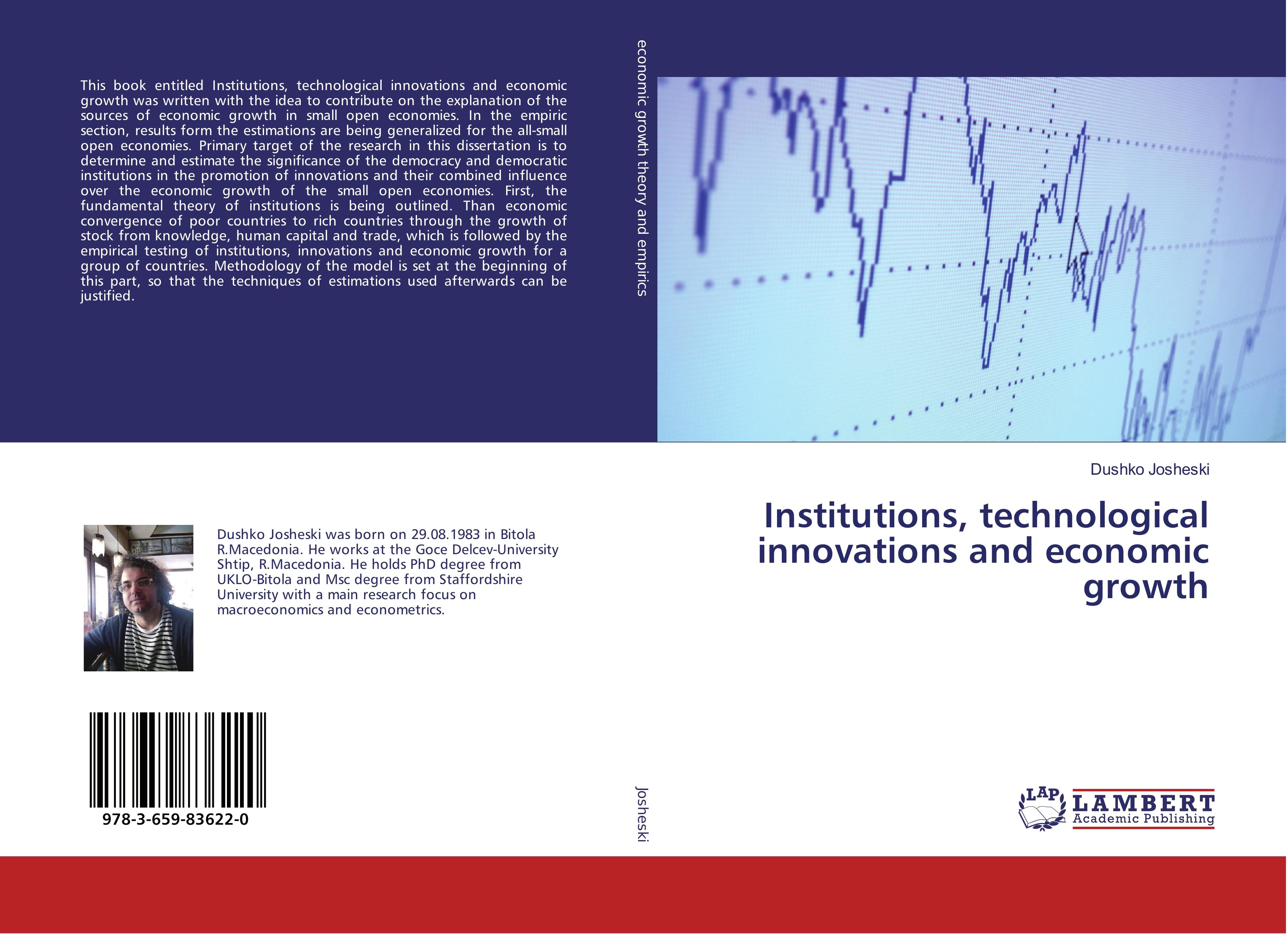 Vorderes Coverbild Institutions, technological innovations and economic growth