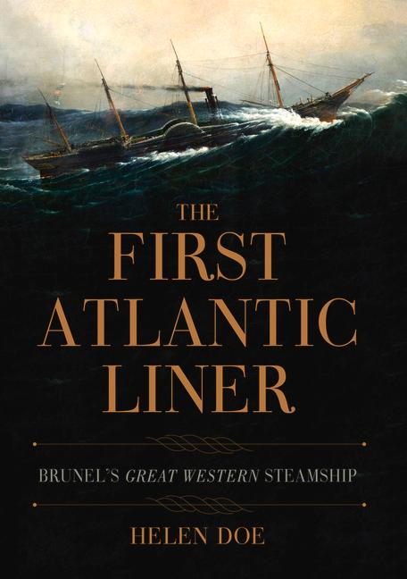 Vorderes Coverbild The First Atlantic Liner