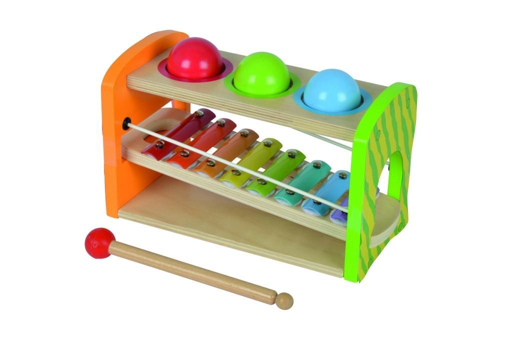 Beispielinhalt (Bild) Eichhorn Color, Xylophon Klopfbank