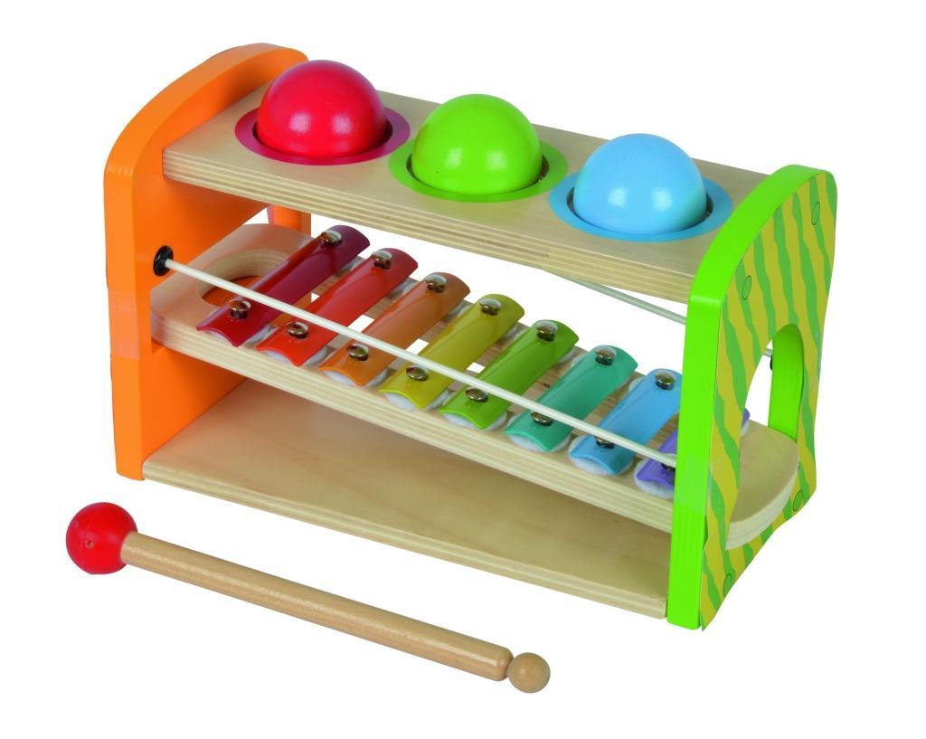 Beispielinhalt (Bild) Eichhorn Color, Xylophon Klopfbank