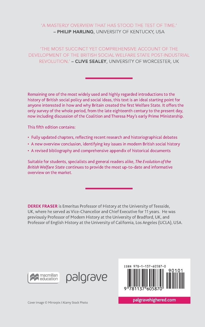 Rückseitencover The Evolution of the British Welfare State