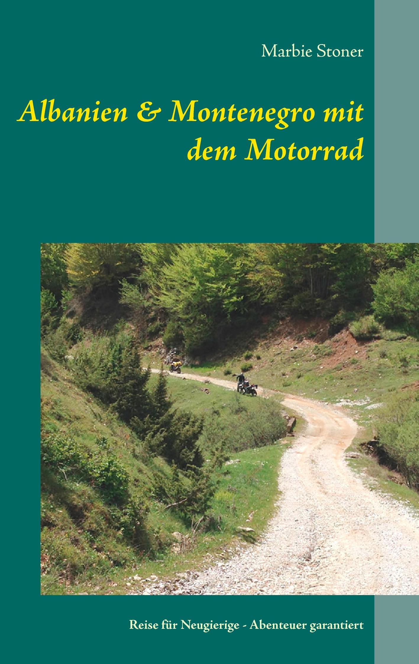 Vorderes Coverbild Albanien & Montenegro mit dem Motorrad