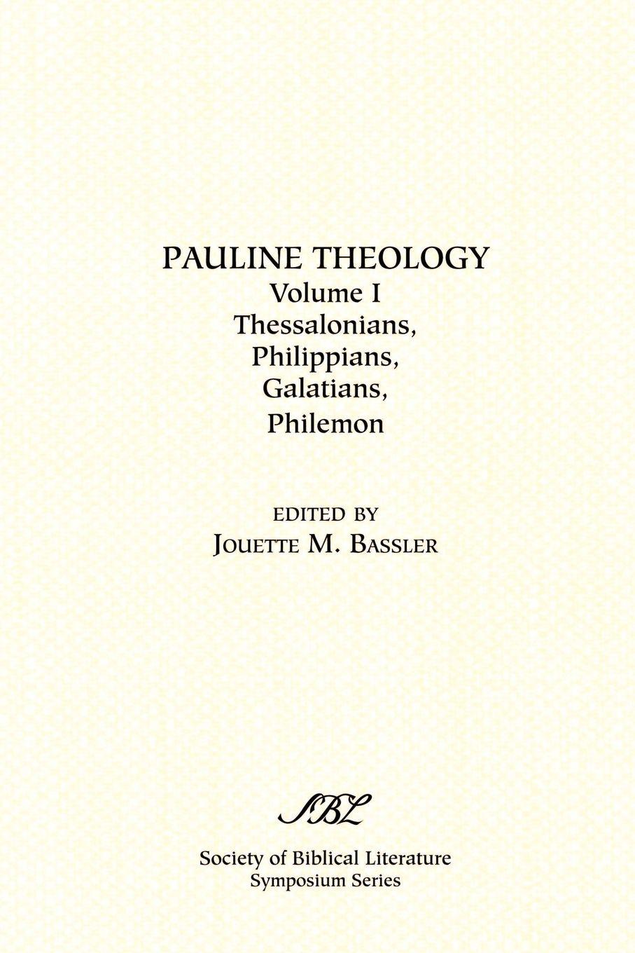 Vorderes Coverbild Pauline Theology, Volume I