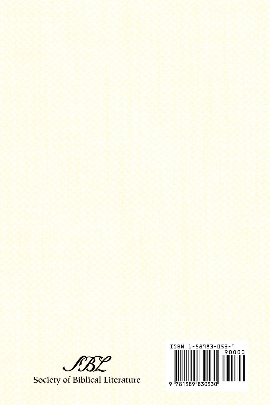 Rückseitencover Pauline Theology, Volume II