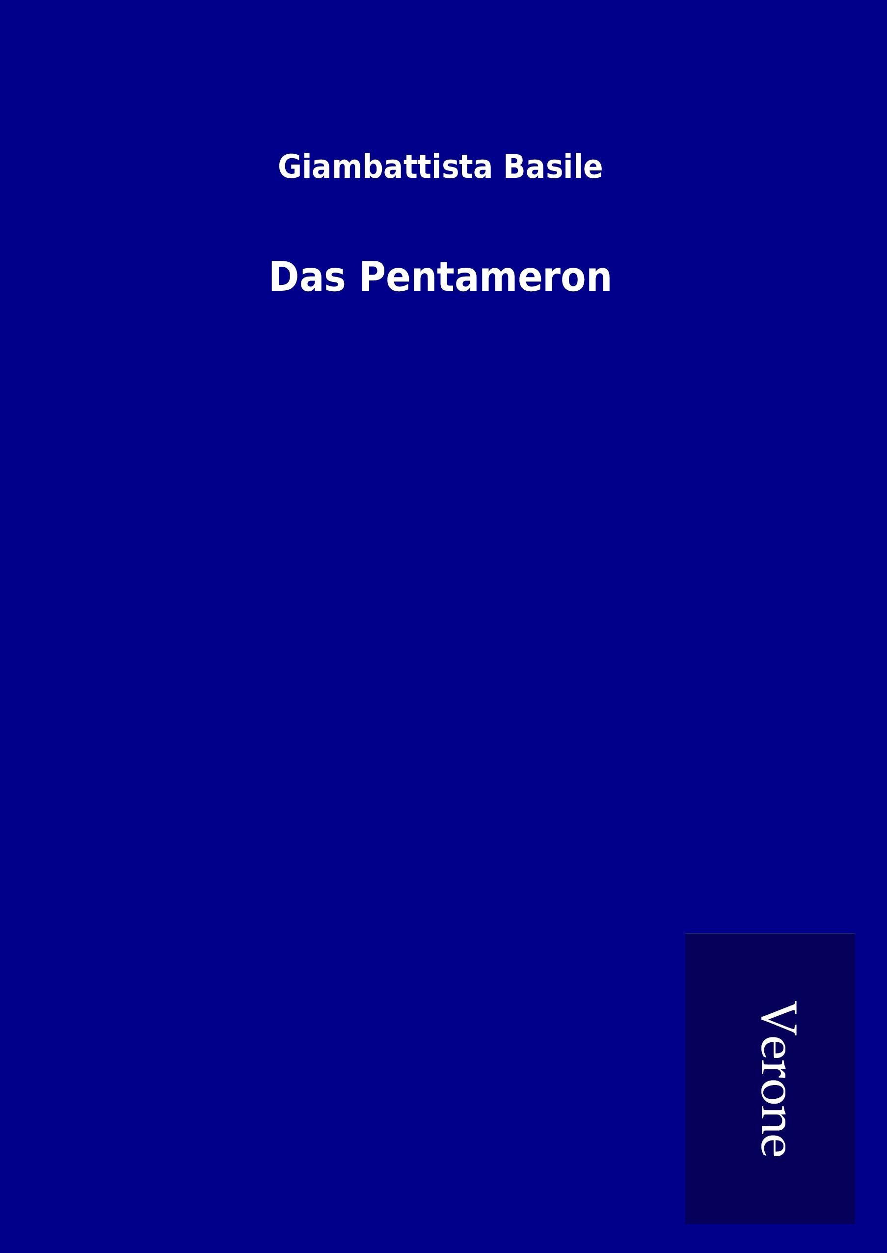 Vorderes Coverbild Das Pentameron