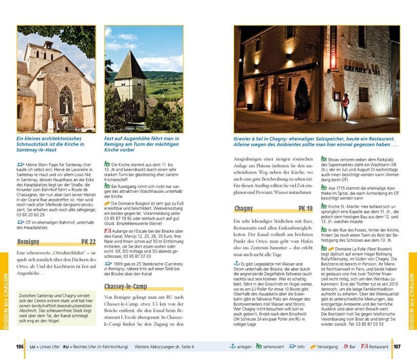 Beispielinhalt (Bild) Hausboot-Detailführer: Loire & Centre