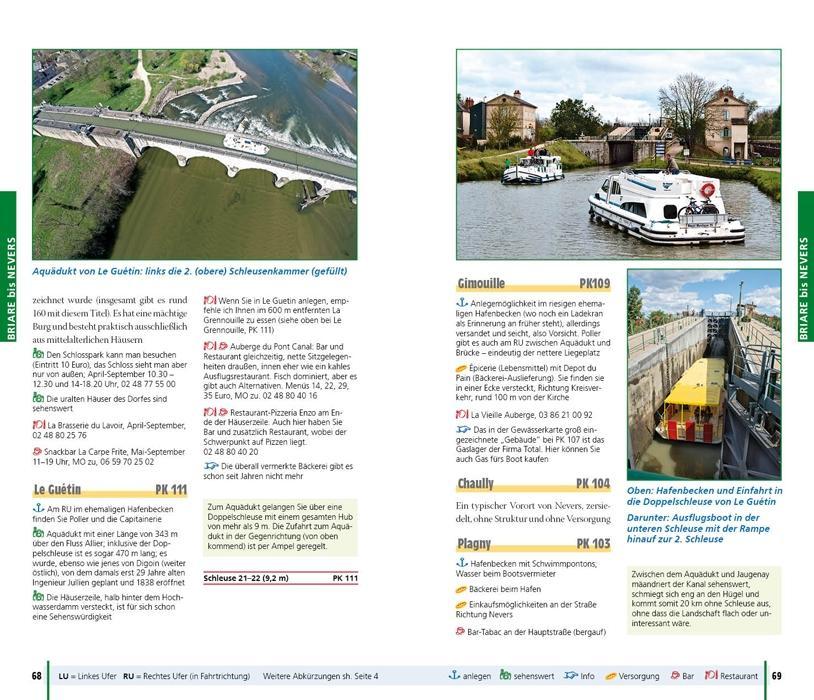 Beispielinhalt (Bild) Hausboot-Detailführer: Loire & Centre