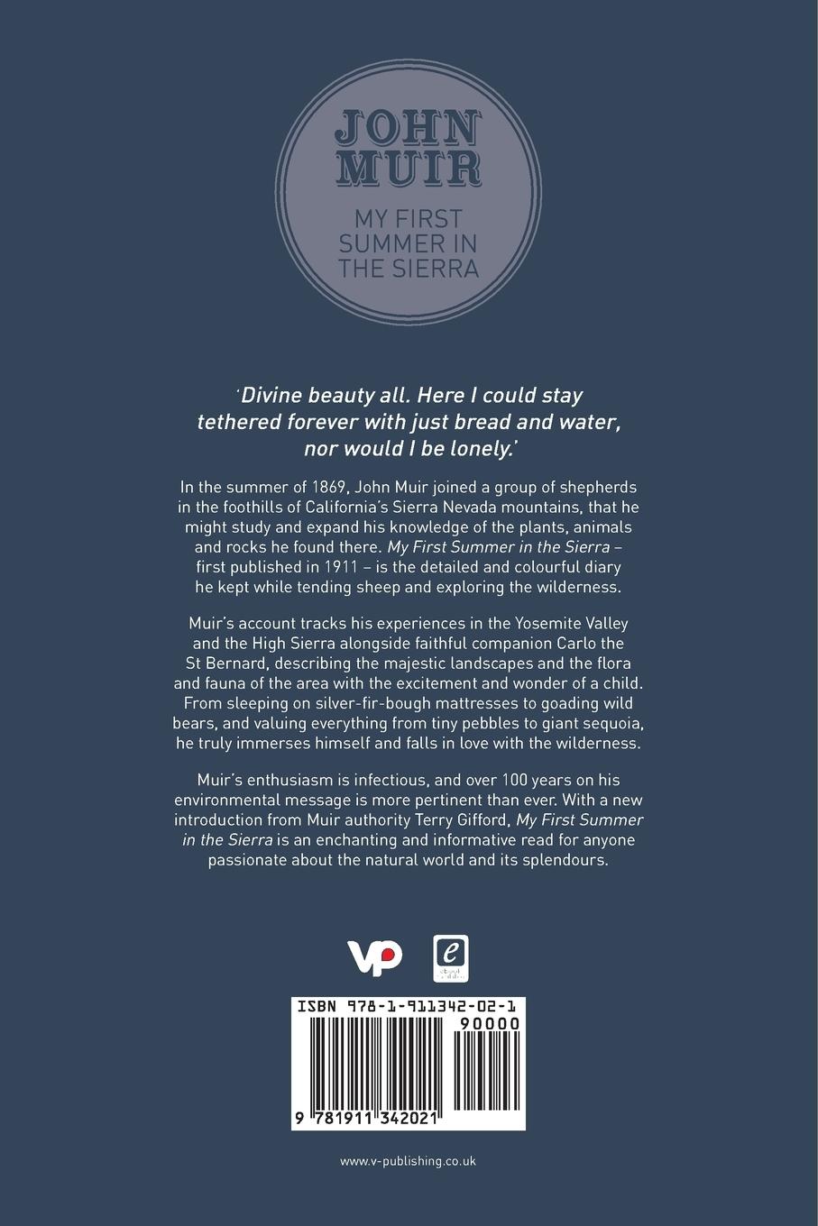 Rückseitencover My First Summer in the Sierra