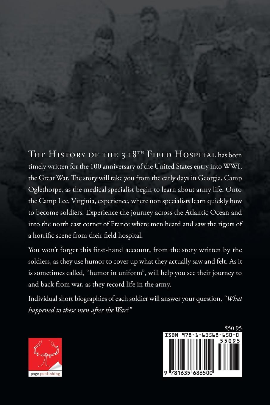 Rückseitencover History of 318 Field Hospital