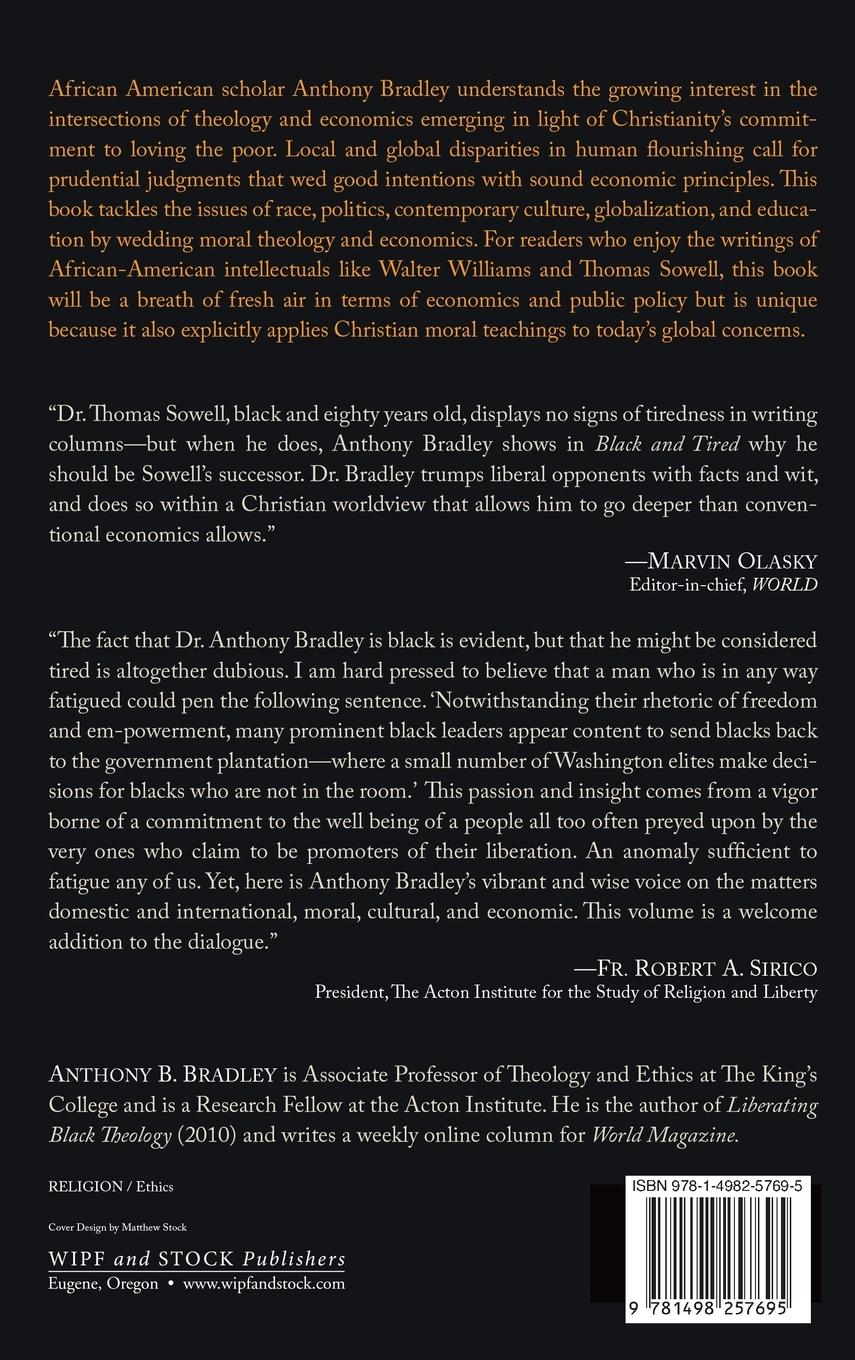 Rückseitencover Black and Tired