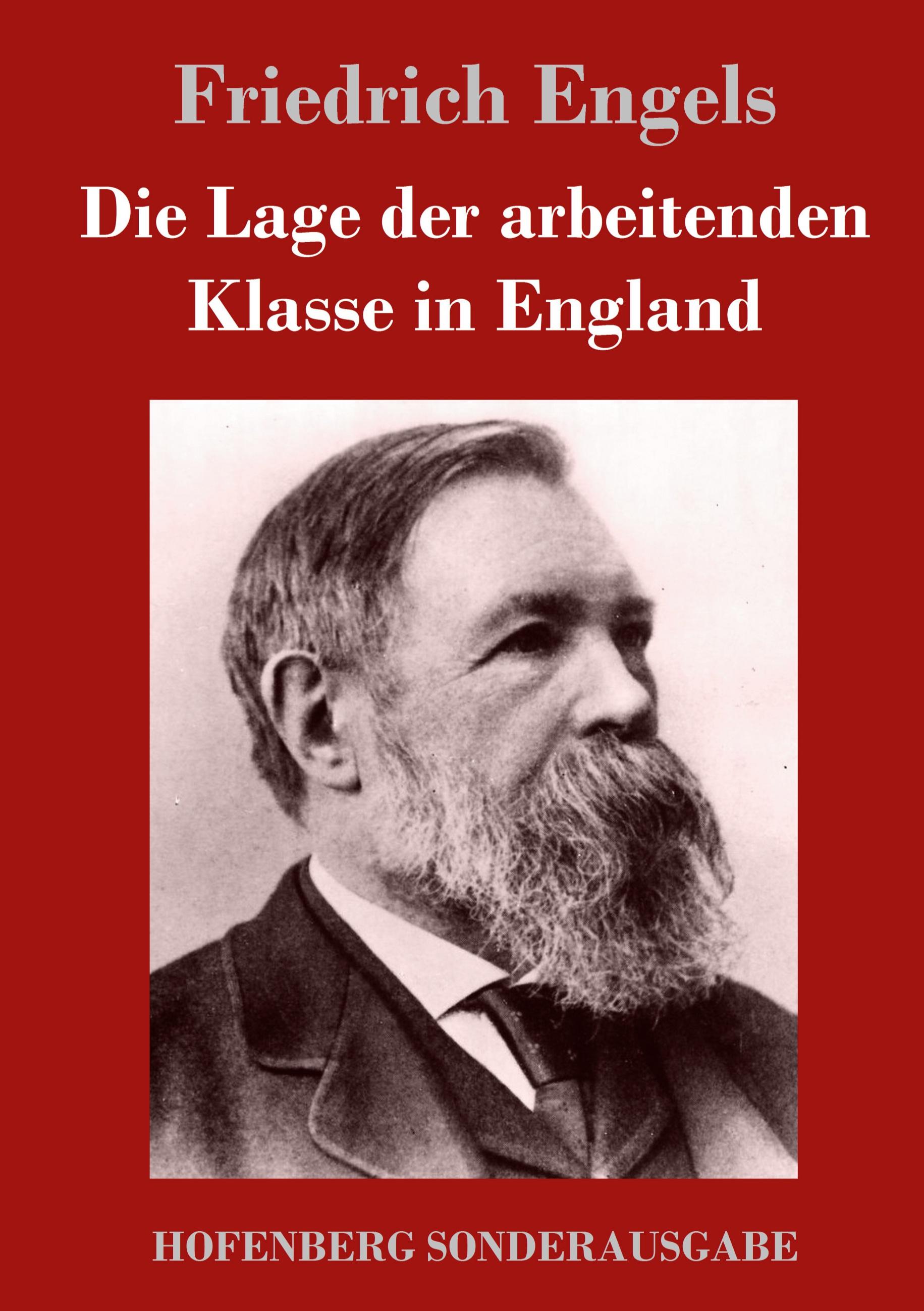 Vorderes Coverbild Die Lage der arbeitenden Klasse in England