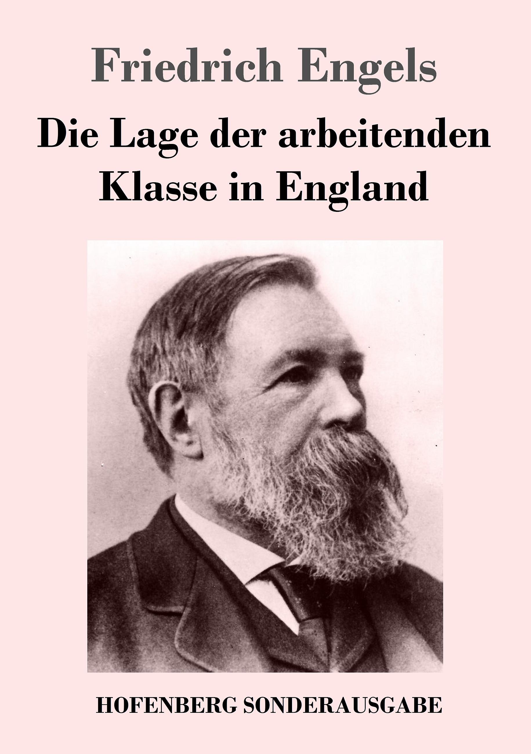 Vorderes Coverbild Die Lage der arbeitenden Klasse in England