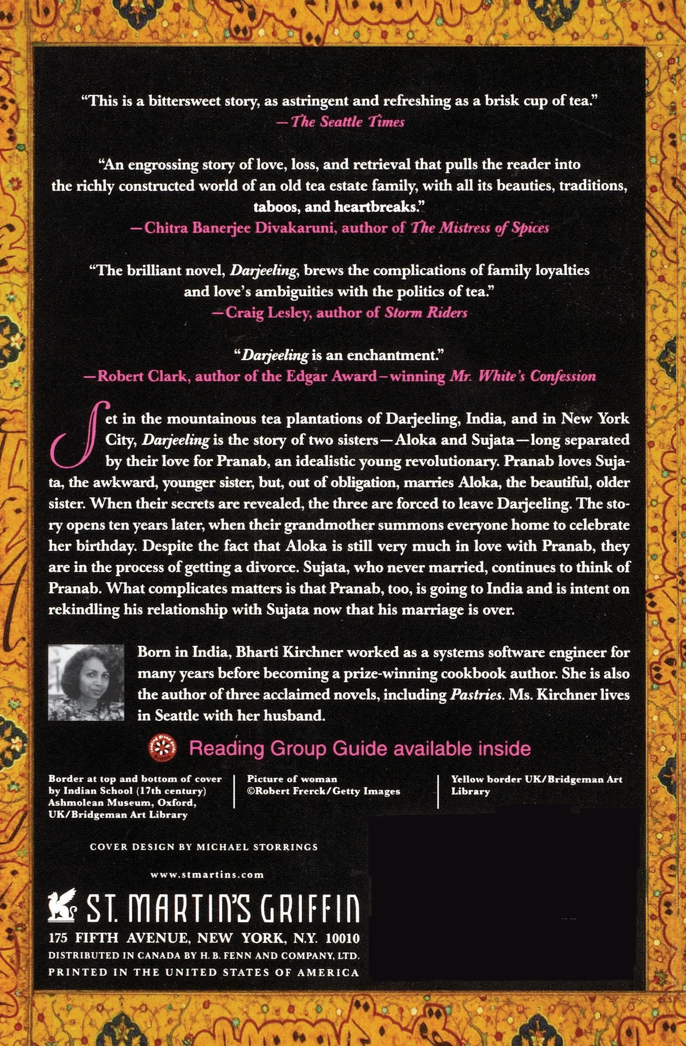 Rückseitencover Darjeeling