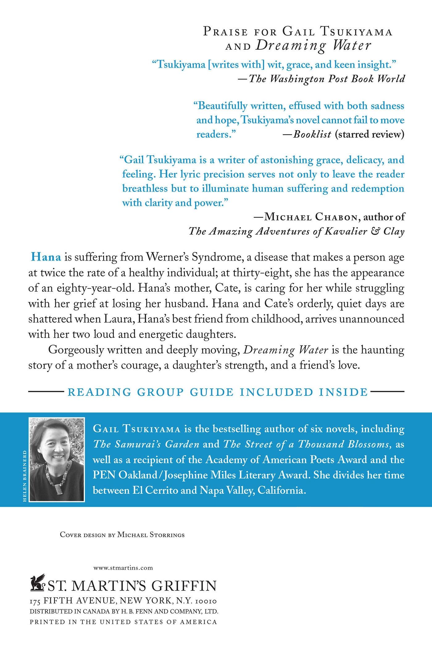 Rückseitencover DREAMING WATER