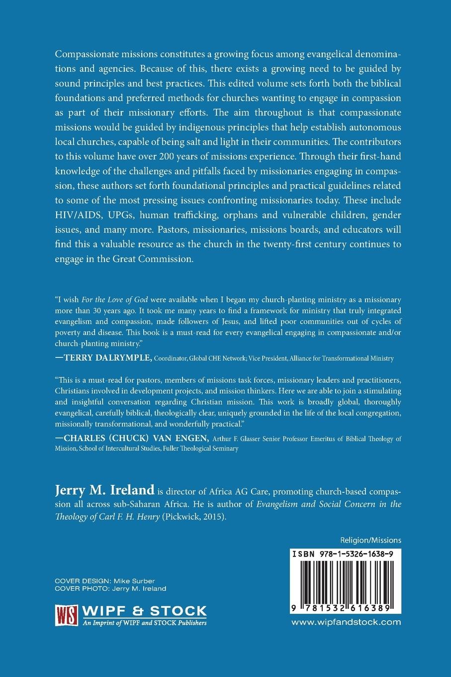 Rückseitencover For the Love of God