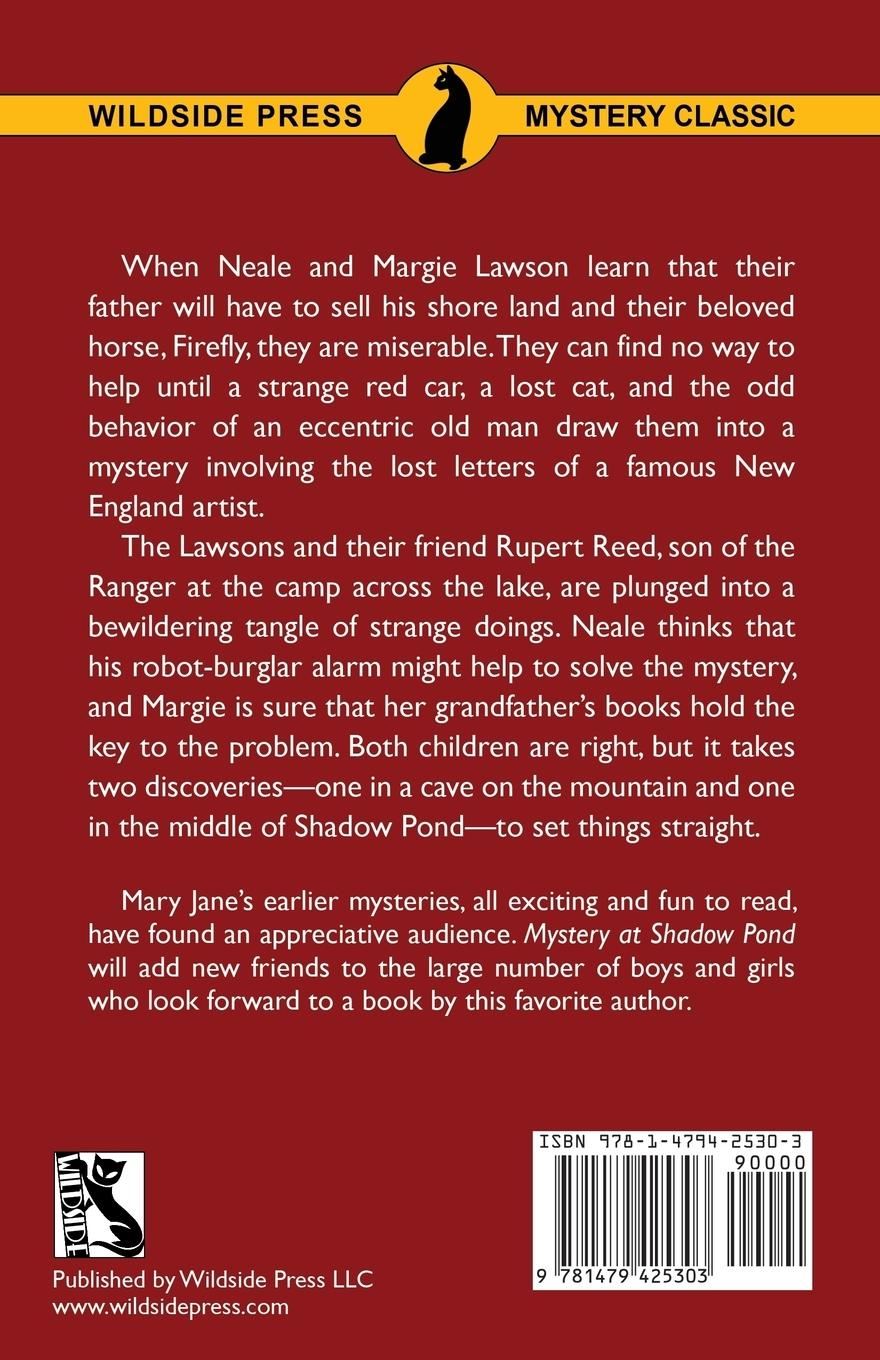 Rückseitencover Mystery at Shadow Pond