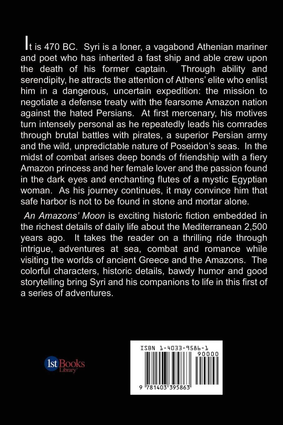 Rückseitencover An Amazons' Moon