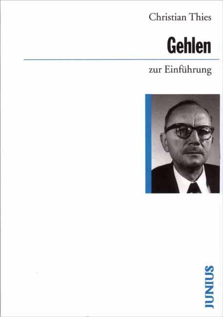 Vorderes Coverbild Arnold Gehlen zur Einführung