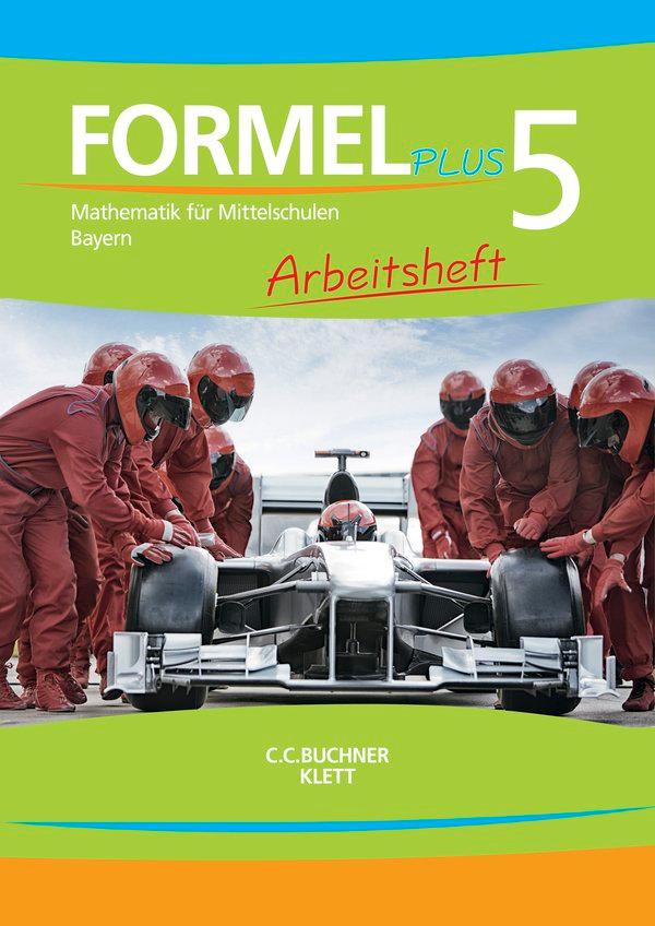Vorderes Coverbild Formel PLUS. Arbeitsheft Klasse 5. Ausgabe Bayern Mittelschule ab 2017