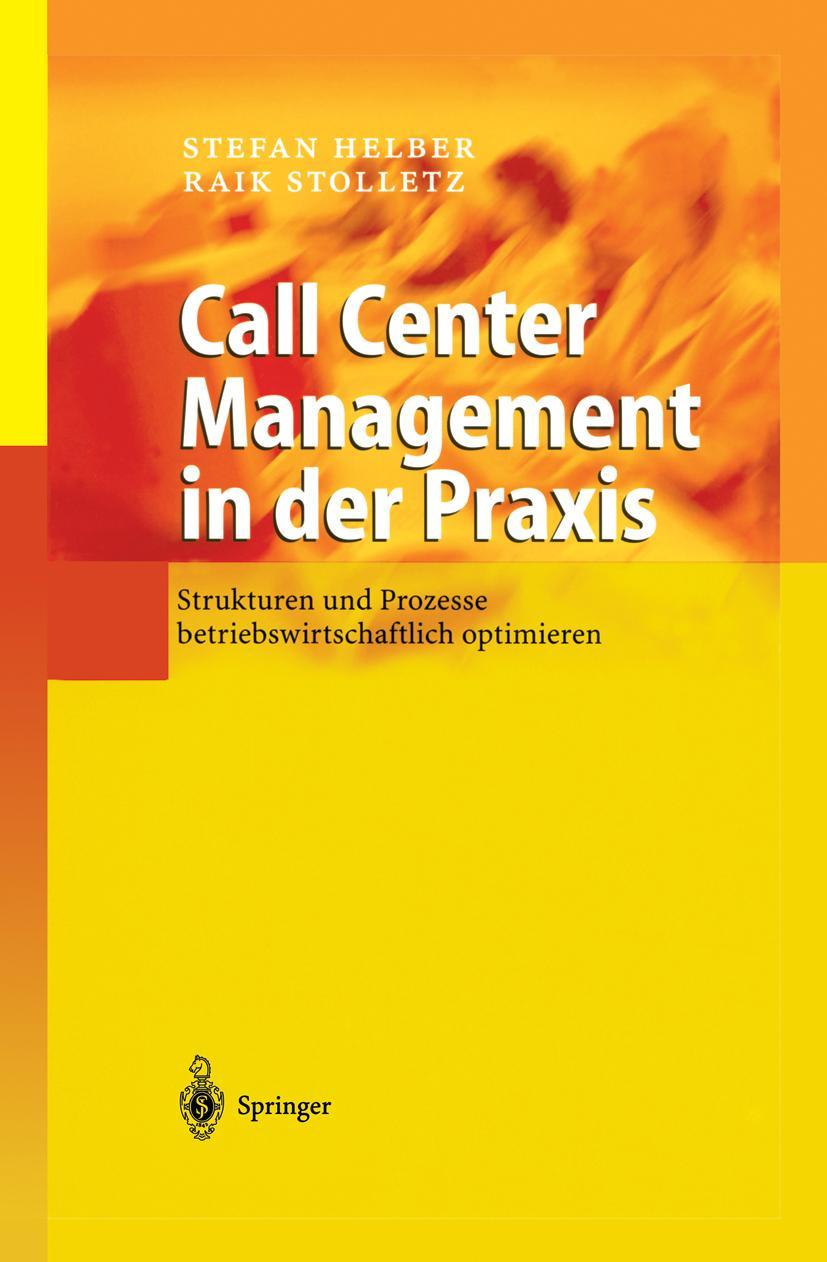 Vorderes Coverbild Call Center Management in der Praxis
