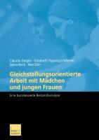 Vorderes Coverbild Gleichstellungsorientierte Arbeit mit Mädchen und jungen Frauen
