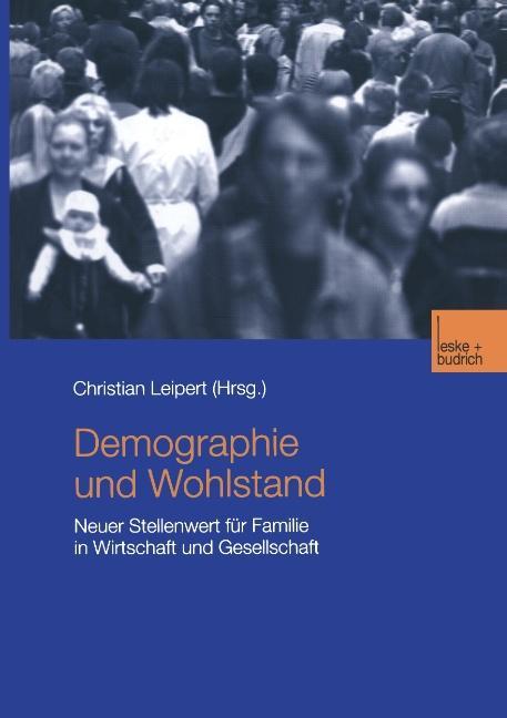 Vorderes Coverbild Demographie und Wohlstand