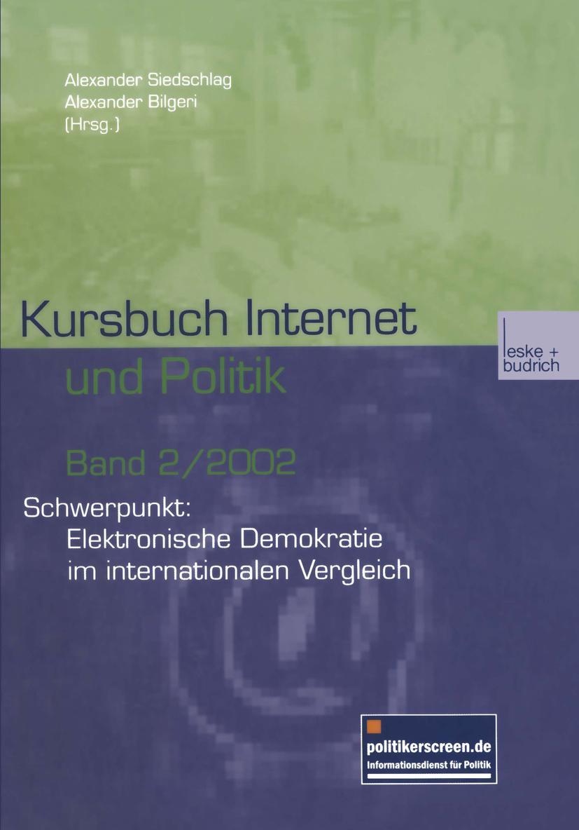 Vorderes Coverbild Kursbuch Internet und Politik