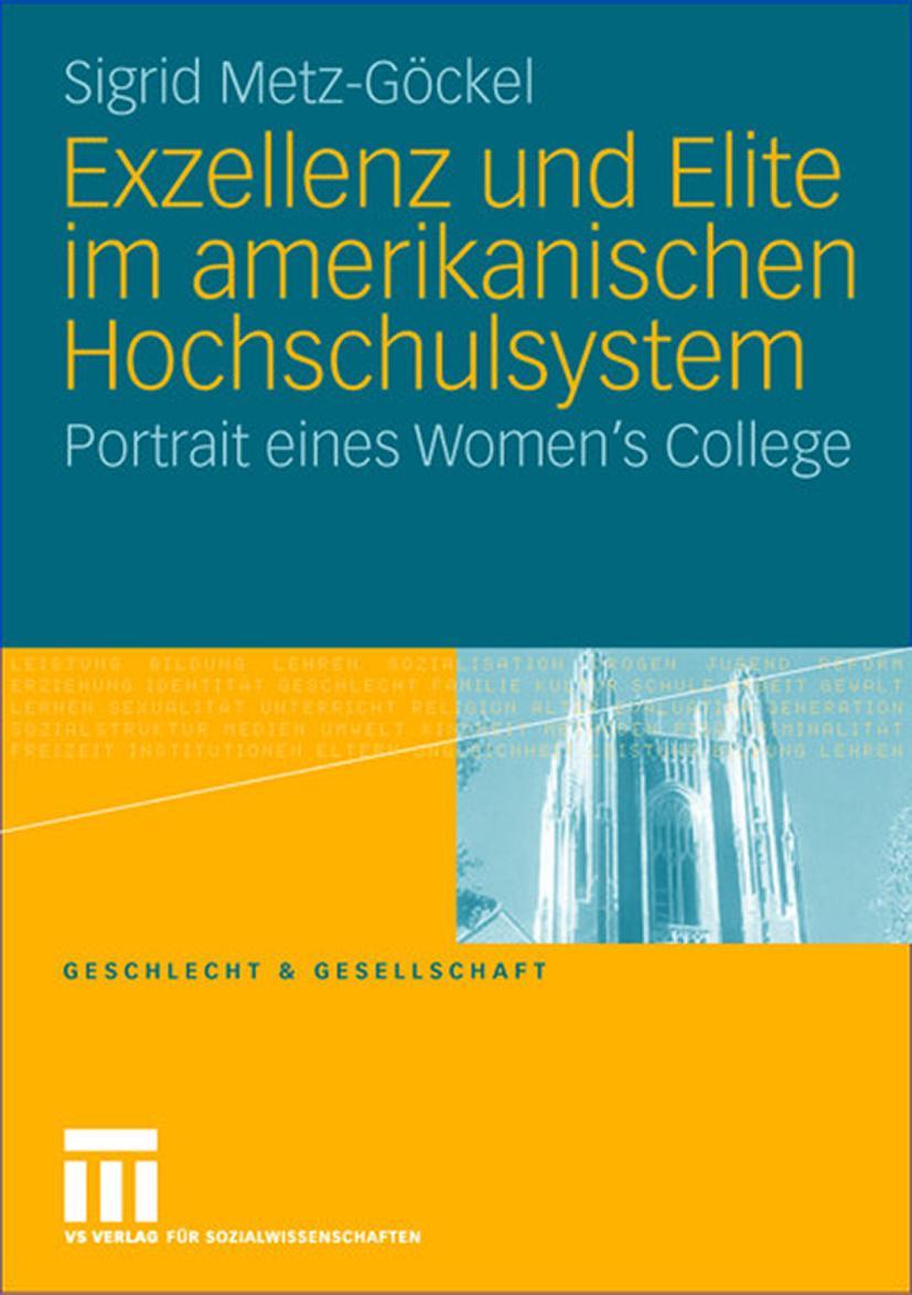 Vorderes Coverbild Exzellenz und Elite im amerikanischen Hochschulsystem