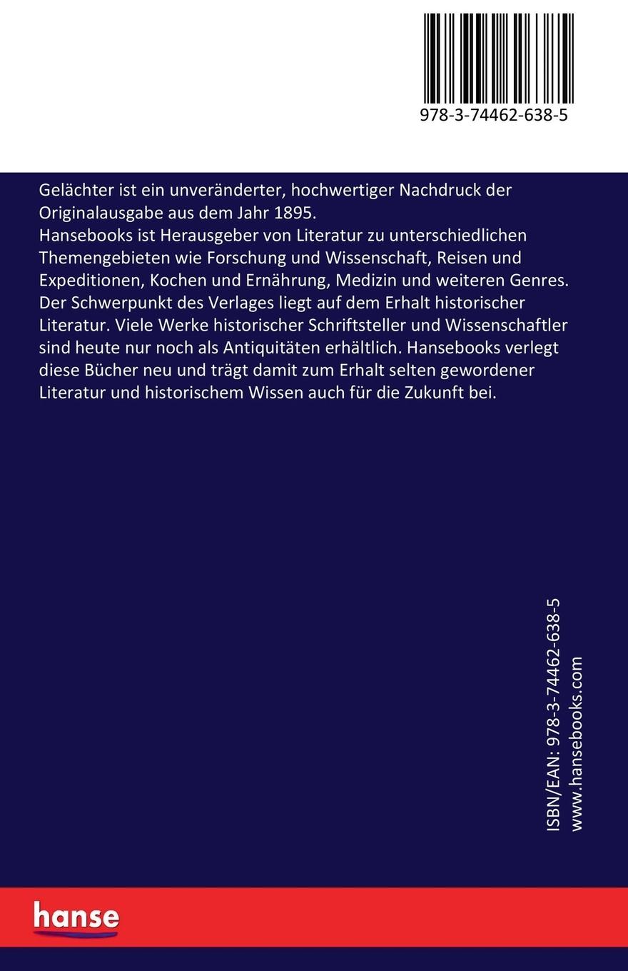 Rückseitencover Gelächter