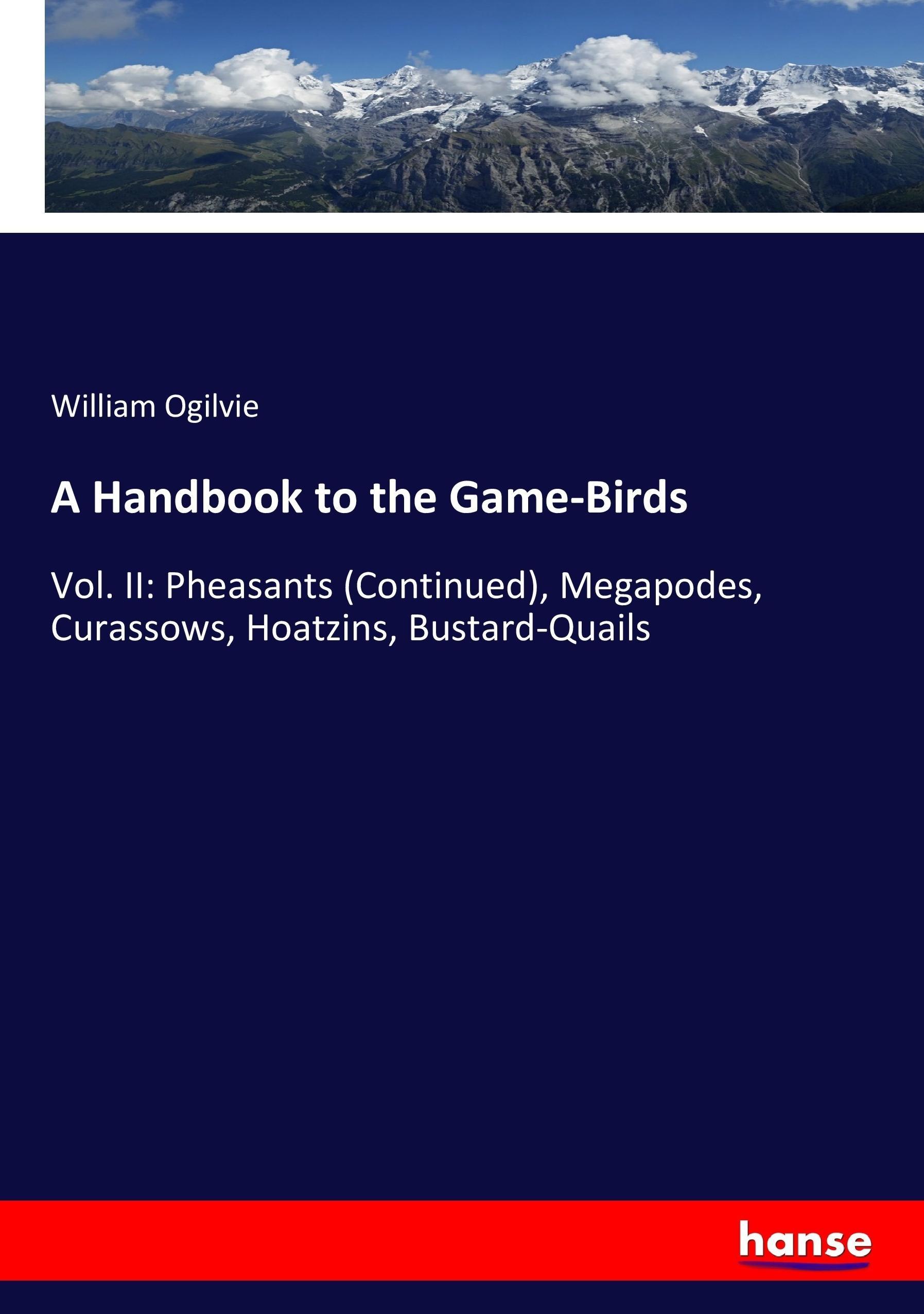 Vorderes Coverbild A Handbook to the Game-Birds