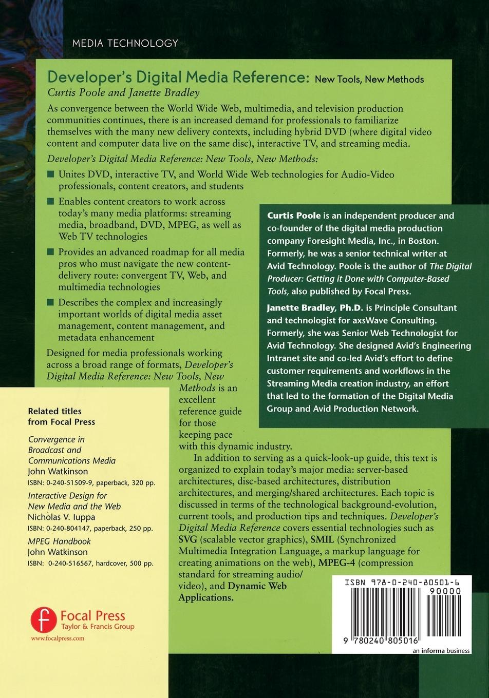 Rückseitencover Developer's Digital Media Reference