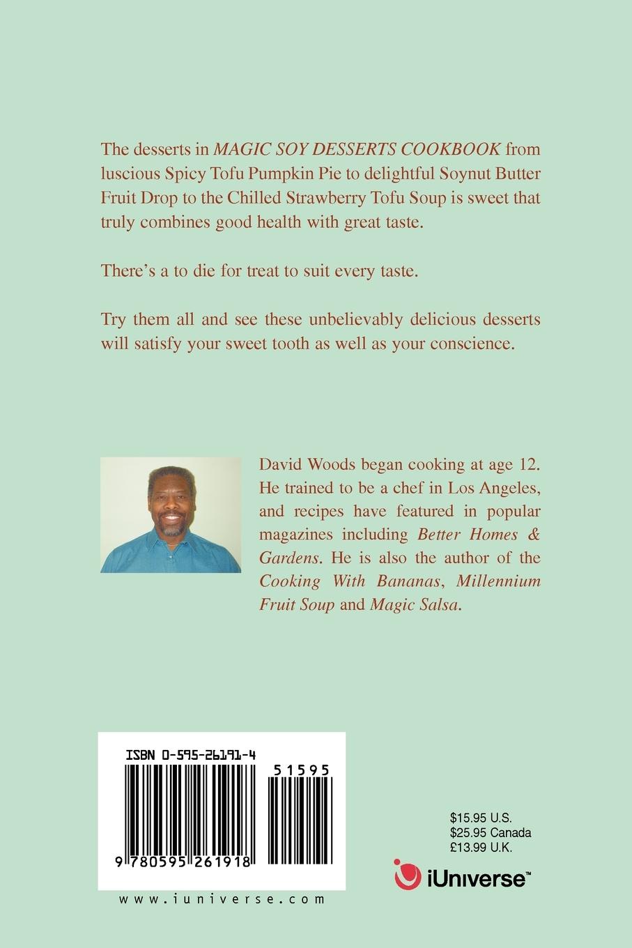 Rückseitencover Magic Soy Desserts
