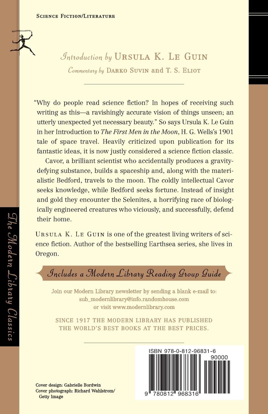 Rückseitencover The First Men in the Moon