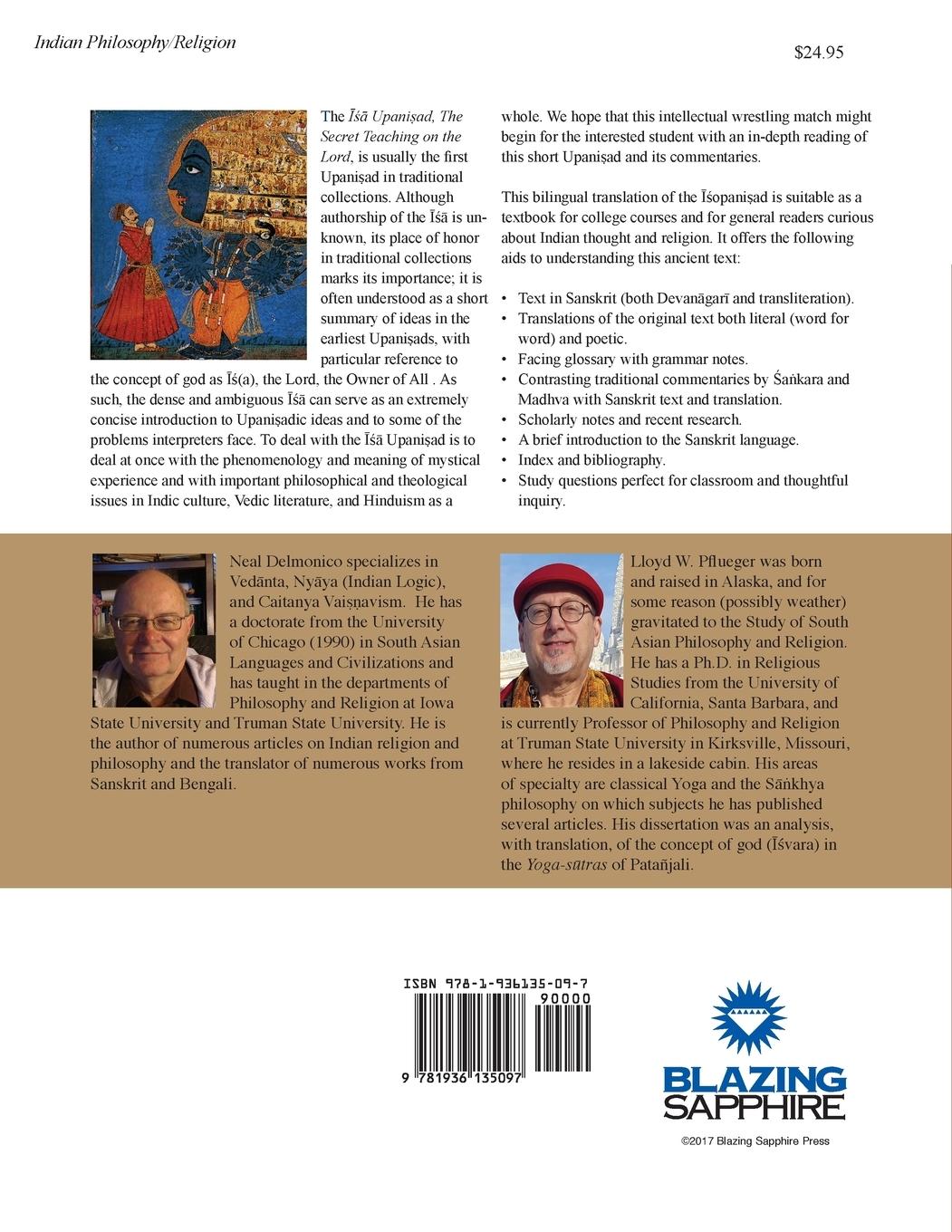 Rückseitencover Isopanisad