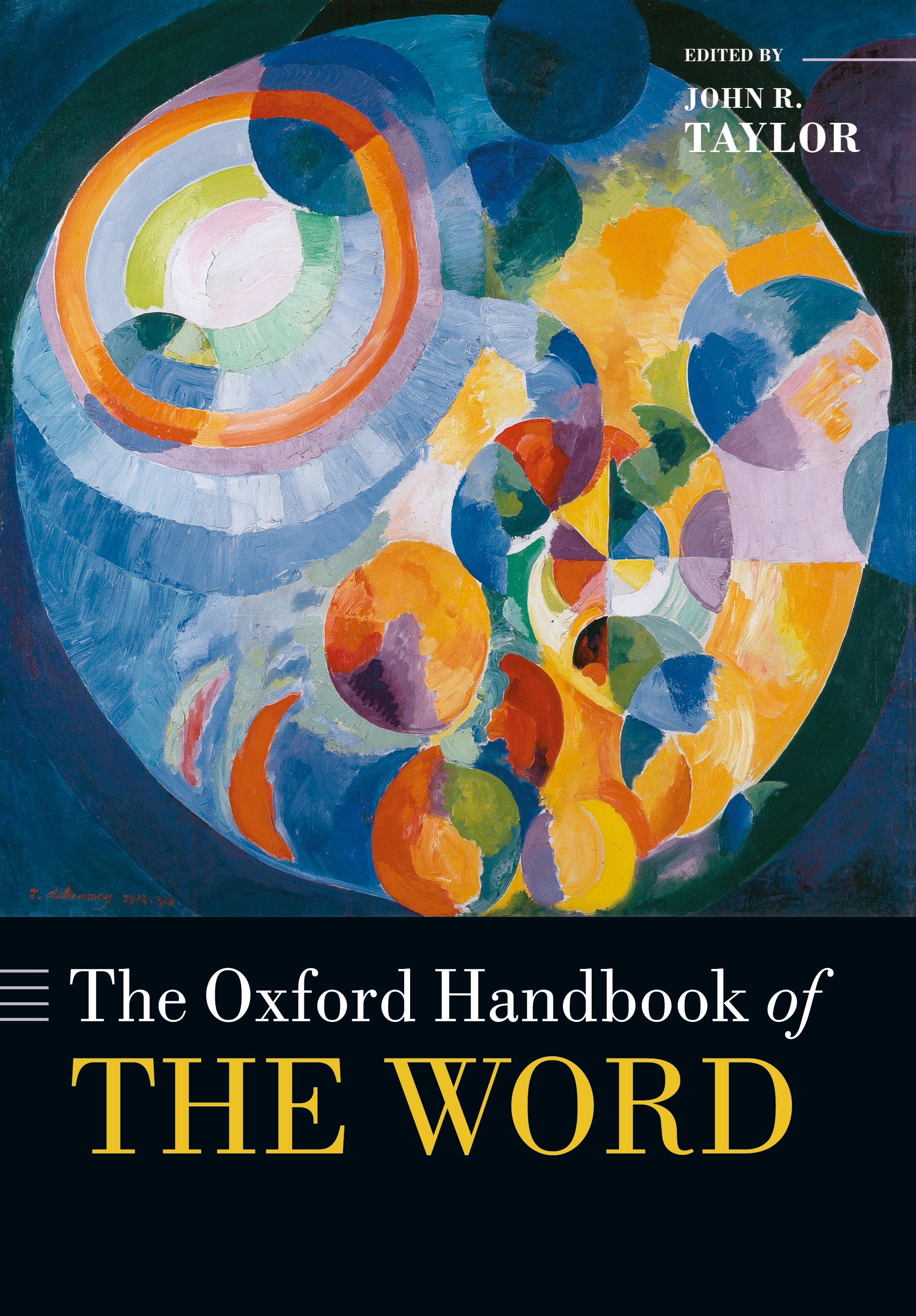 Vorderes Coverbild The Oxford Handbook of the Word
