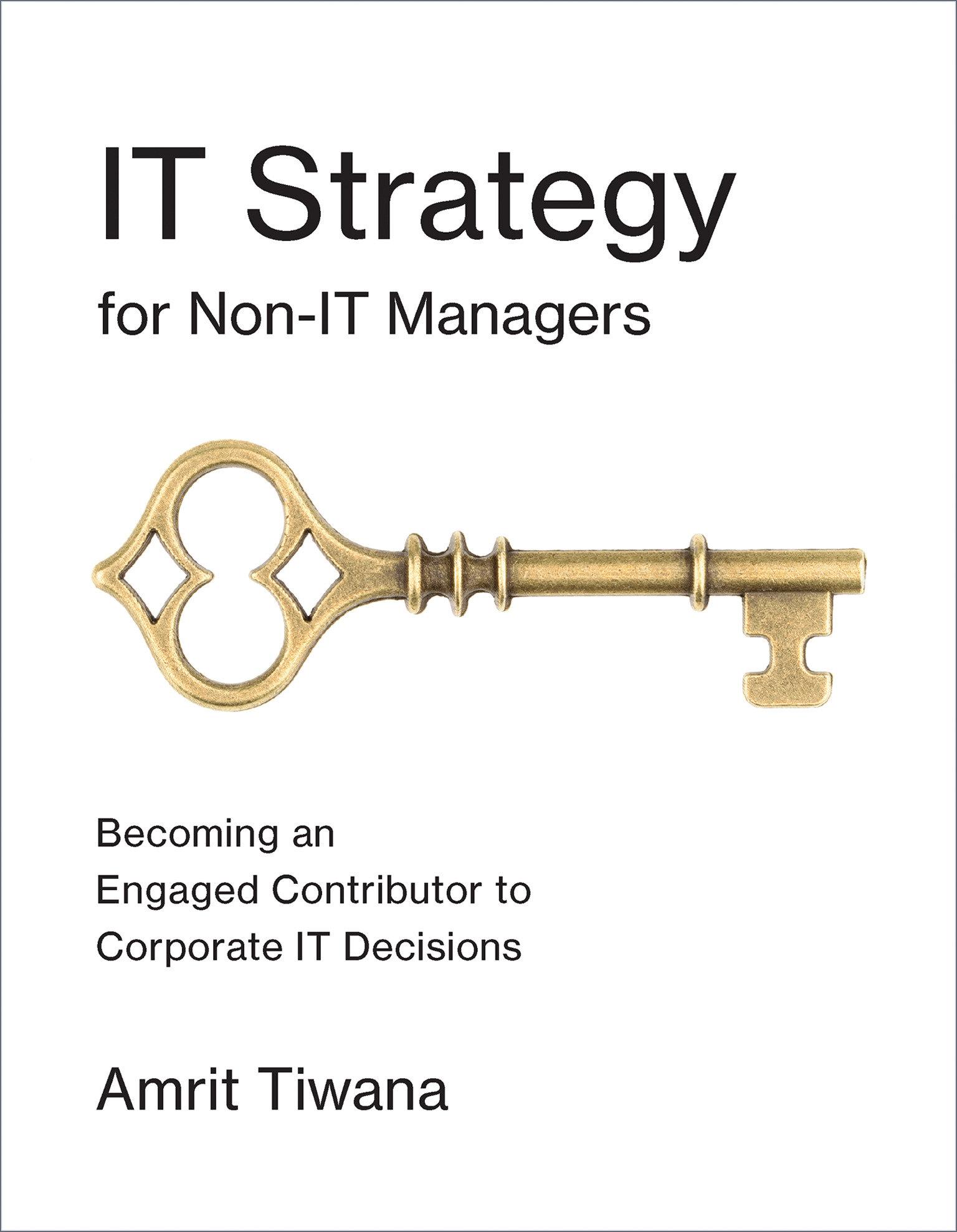 Vorderes Coverbild IT Strategy for Non-IT Managers