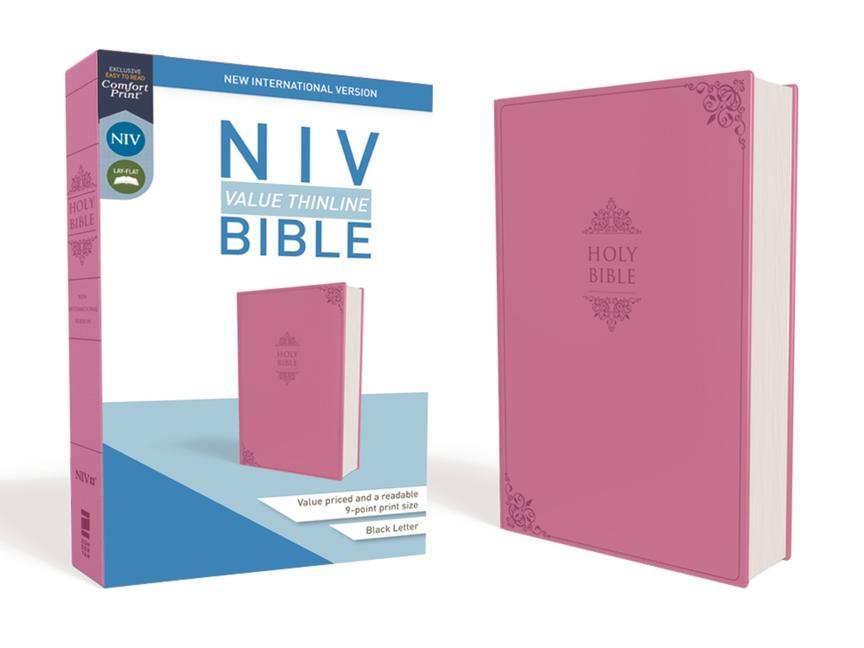 Vorderes Coverbild NIV, Value Thinline Bible, Imitation Leather, Pink