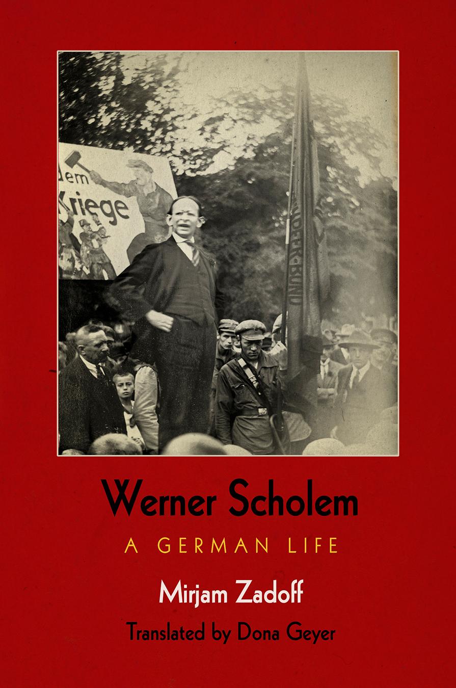 Vorderes Coverbild Werner Scholem