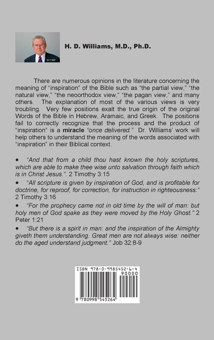 Rückseitencover Miracle of Biblical Inspiration