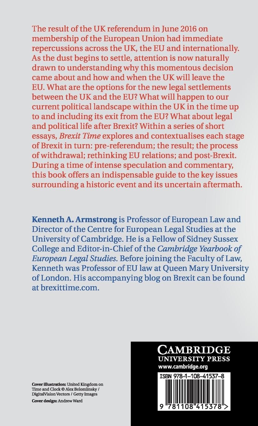 Rückseitencover Brexit Time