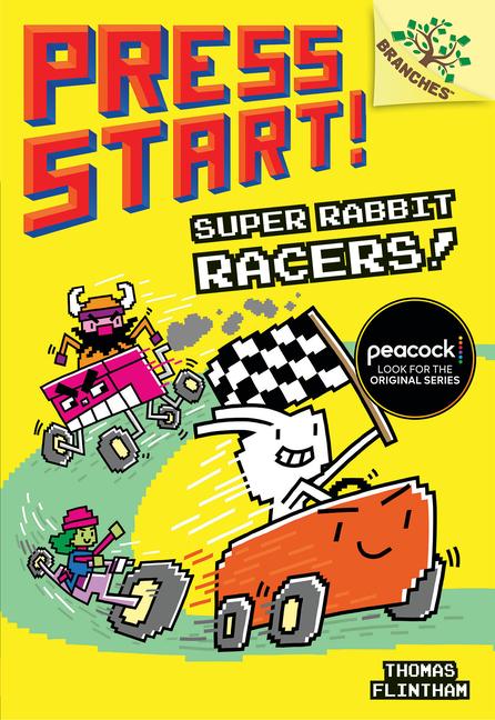 Vorderes Coverbild Super Rabbit Racers!: A Branches Book (Press Start! #3)