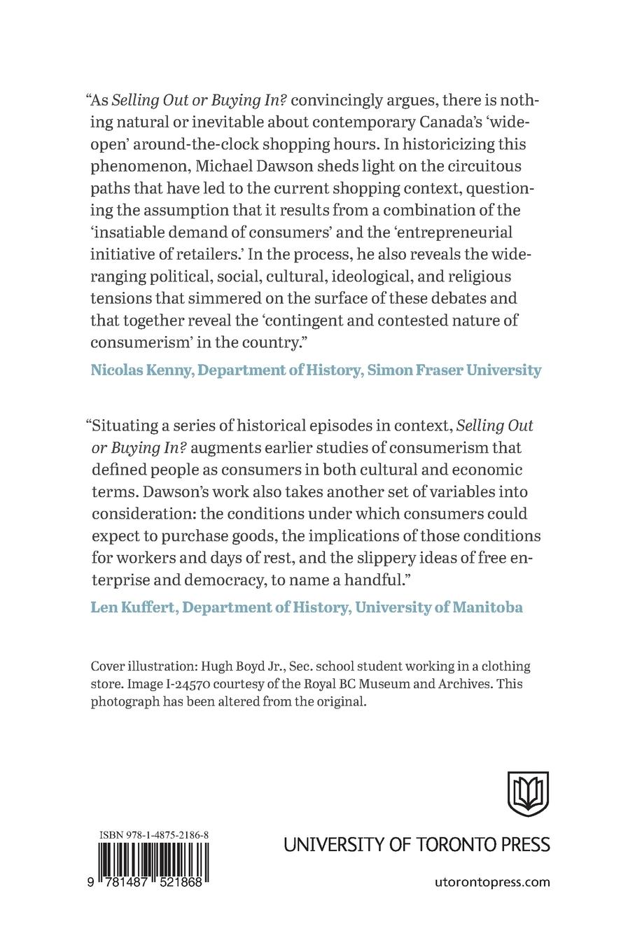 Rückseitencover Selling Out or Buying In?