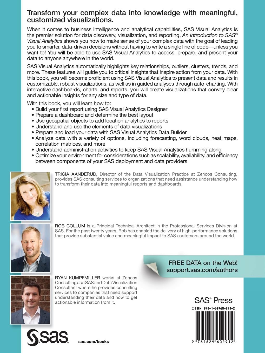 Rückseitencover An Introduction to SAS Visual Analytics