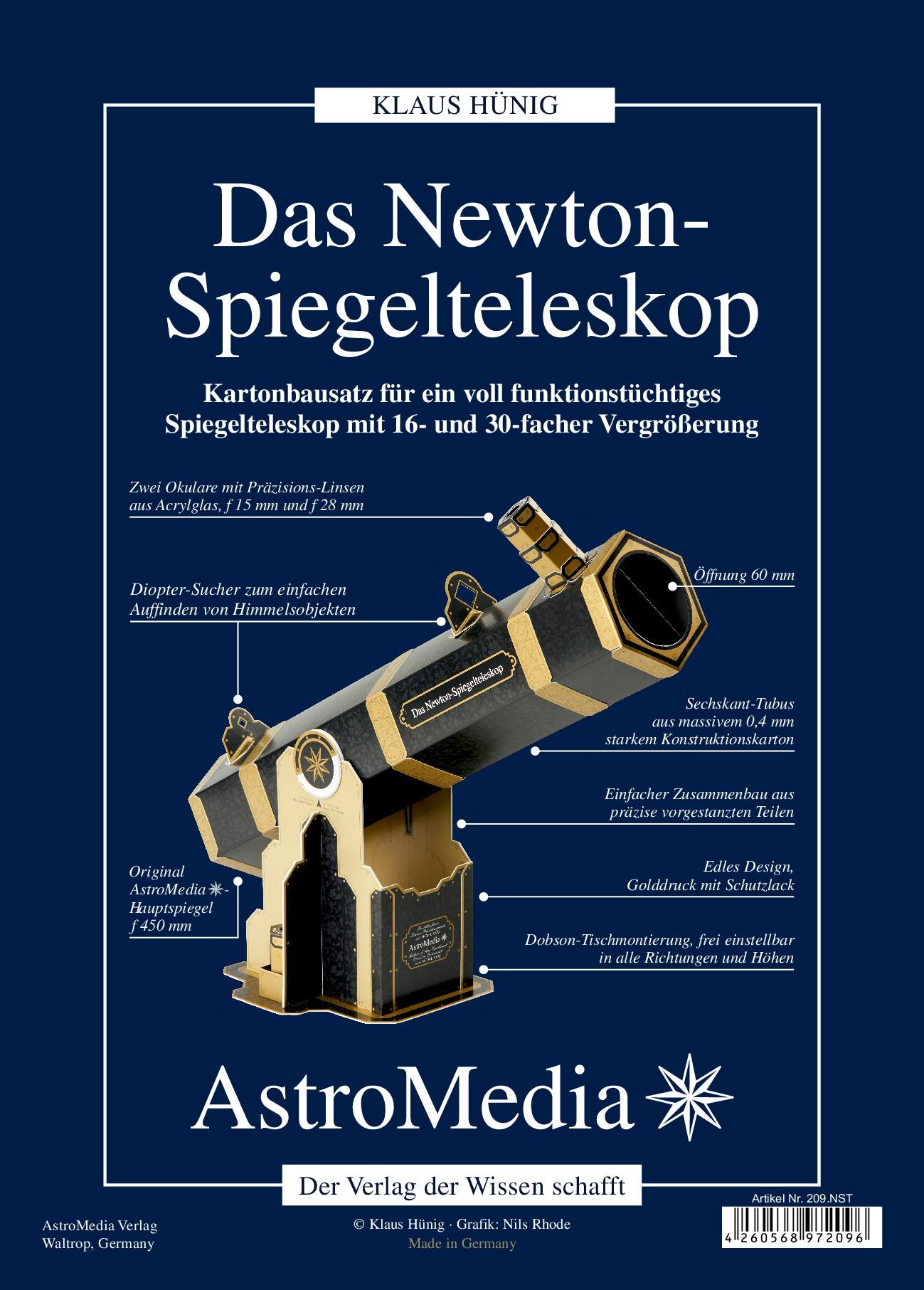 Vorderes Coverbild Das Newton-Spiegelteleskop