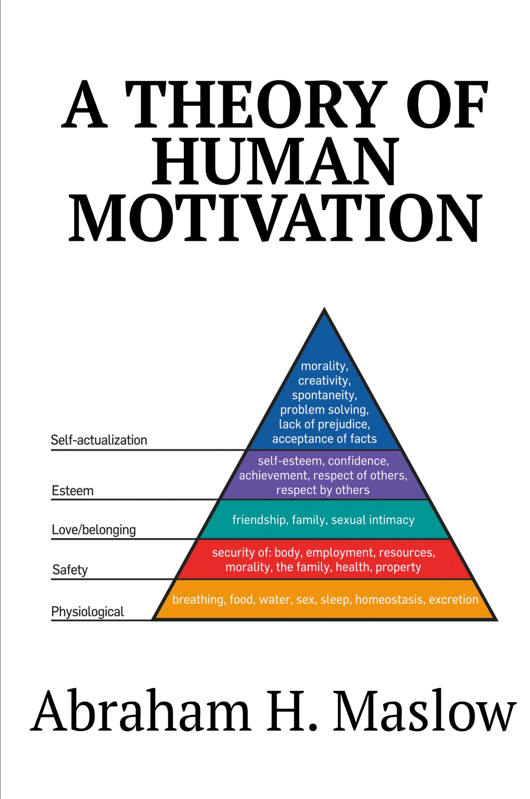 Vorderes Coverbild A Theory of Human Motivation