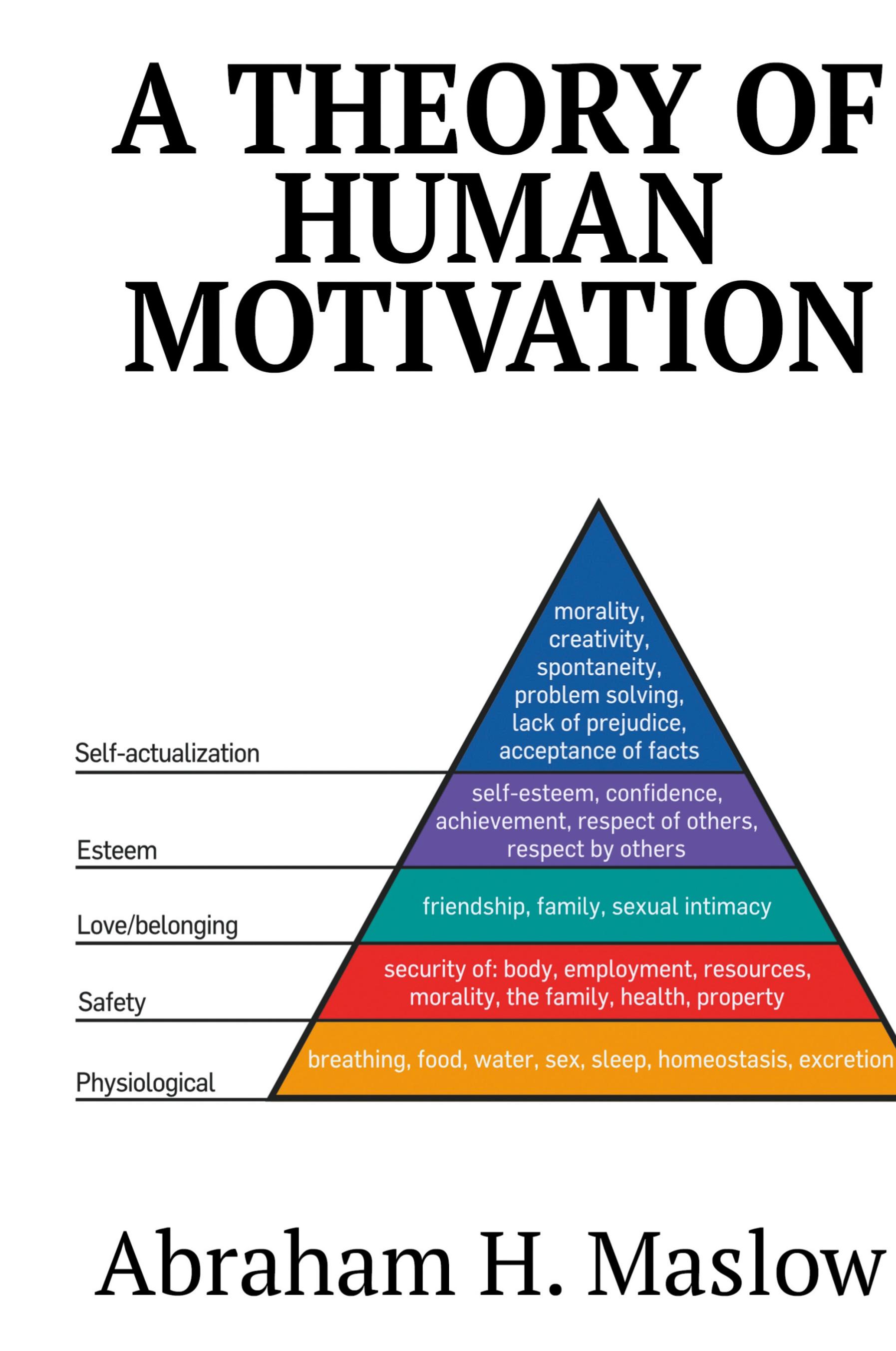 Vorderes Coverbild A Theory of Human Motivation