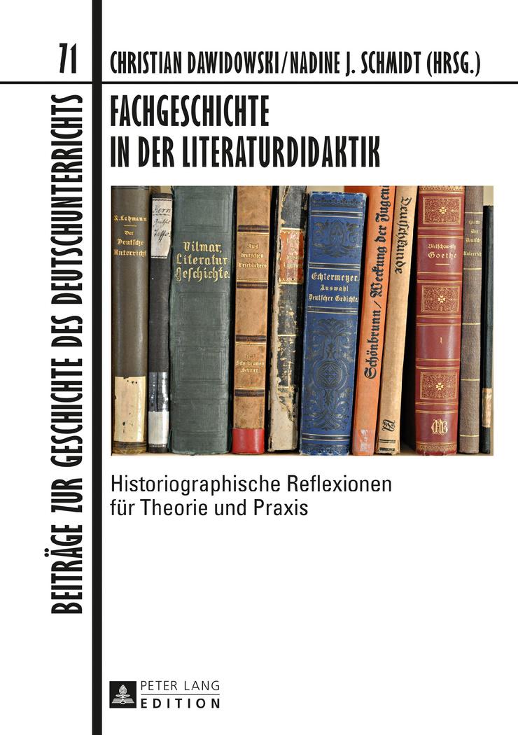 Vorderes Coverbild Fachgeschichte in der Literaturdidaktik